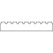 Tuindeco Bangkirai vlonderplank gedroogd 8-groef 21 mm Tuindeco Bangkirai vlonderplank gedroogd 8-groef 21 mm