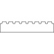 Tuindeco Bangkirai vlonderplank gedroogd 8-groef 21 mm Tuindeco Bangkirai vlonderplank gedroogd 8-groef 21 mm