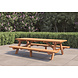 Hardhouten picknicktafel Giant Dikte: 45mm Afmeting: L250xB160xH75cm Hardhouten picknicktafel Giant Dikte: 45mm Afmeting: L250xB160xH75cm