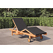 Teak sunlounger Wembley geen kussen Afmeting: L200xB65xH35cm Teak sunlounger Wembley geen kussen Afmeting: L200xB65xH35cm
