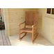 Hardhouten meubelen Teak schommelstoel Afmeting: L117xB89xH93cm Hardhouten meubelen Teak schommelstoel Afmeting: L117xB89xH93cm