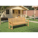 Teak parkbank Norwich 180cm Afmeting: L180xH90cm Teak parkbank Norwich 180cm Afmeting: L180xH90cm