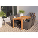 Tuintafel teak 180x90cm solide rustiek 180 x 90 cm Tuintafel teak 180x90cm solide rustiek 180 x 90 cm