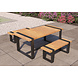 Teak tuinset Dinnerset Wellington Tuinset Wellington tafel 180cm / 2 banken 120cm Houtdikte: 40mm Teak tuinset Dinnerset Wellington Tuinset Wellington tafel 180cm / 2 banken 120cm Houtdikte: 40mm