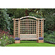 Pergolabankset B287xD54xH270cm Pergolaset compleet (2 bloembakken / bank) Pergolabankset B287xD54xH270cm Pergolaset compleet (2 bloembakken / bank)