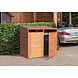 HARDHOUT containerberging Dubbel Afmeting: L150xB75xH135cm HARDHOUT containerberging Dubbel Afmeting: L150xB75xH135cm