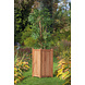 Bloembak teak Sumatra/Java groot L45xB45xH90cm Bloembak teak Sumatra/Java groot L45xB45xH90cm