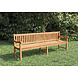 Teak parkbank Norwich 300cm met extra midden poten Afmeting: L300xH90cm Teak parkbank Norwich 300cm met extra midden poten Afmeting: L300xH90cm