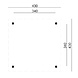 DHZ Prieel Obdam 430x430cm basis incl. schroefpakket DHZ Prieel Obdam 430x430cm basis incl. schroefpakket