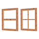 Douglas raam incl. 2 soorten roedes Douglas raam incl. 2 soorten roedes