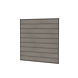 Woodvision Composiet scherm houtmotief, 181,5 x 181,5 cm grijs. Woodvision Composiet scherm houtmotief, 181,5 x 181,5 cm grijs.