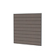 Woodvision Composiet scherm, 181,5 x 181,5 cm, bruin. Woodvision Composiet scherm, 181,5 x 181,5 cm, bruin.