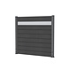Woodvision Decoratiepaneel t.b.v. composiet scherm, aluminium 2,1 x 19,5 x 180 cm. Woodvision Decoratiepaneel t.b.v. composiet scherm, aluminium 2,1 x 19,5 x 180 cm.