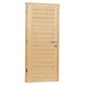 Woodvision Vuren enkele dichte opdekdeur met 5-puntssluiting, linksdraaiend, 90 x 201 cm, onbehandeld. Woodvision Vuren enkele dichte opdekdeur met 5-puntssluiting, linksdraaiend, 90 x 201 cm, onbehandeld.