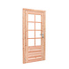 Woodvision Douglas enkele 8-ruits deur inclusief kozijn, linksdraaiend, 90 x 201 cm, onbehandeld. Woodvision Douglas enkele 8-ruits deur inclusief kozijn, linksdraaiend, 90 x 201 cm, onbehandeld.