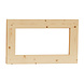 Woodvision Vuren vast raam met helder glas, 72 x 45 cm, onbehandeld. Woodvision Vuren vast raam met helder glas, 72 x 45 cm, onbehandeld.
