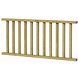 Woodvision Countryhek Excellent, 180 x 80 cm, groen geïmpregneerd. Woodvision Countryhek Excellent, 180 x 80 cm, groen geïmpregneerd.