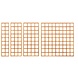 Trellis recht hardhout Trellis recht hardhout