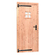 Woodvision Douglas enkele 1-ruits deur inclusief kozijn, linksdraaiend, 90 x 201 cm, onbehandeld. Woodvision Douglas enkele 1-ruits deur inclusief kozijn, linksdraaiend, 90 x 201 cm, onbehandeld.