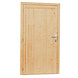 Woodvision Vuren enkele dichte deur extra breed inclusief kozijn, linksdraaiend, 112 x 201 cm, onbehandeld. Woodvision Vuren enkele dichte deur extra breed inclusief kozijn, linksdraaiend, 112 x 201 cm, onbehandeld.