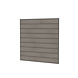 Woodvision Composiet scherm houtmotief, 181,5 x 181,5 cm grijs. Woodvision Composiet scherm houtmotief, 181,5 x 181,5 cm grijs.