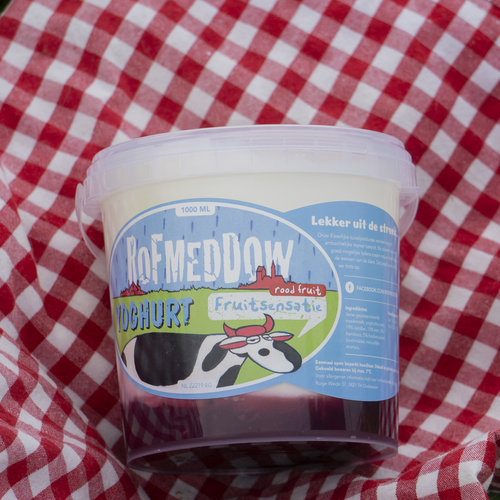 Rofmeddow Yoghurt Seizoensfruit 1L Rofmeddow Yoghurt Seizoensfruit 1L