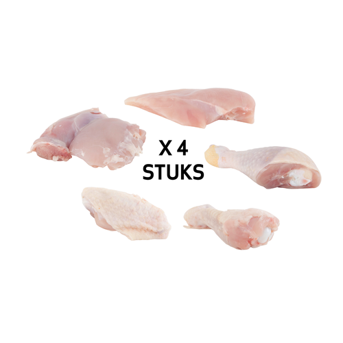 Tante Door kip Hele Kip 2x in stukken Tante Door kip Hele Kip 2x in stukken