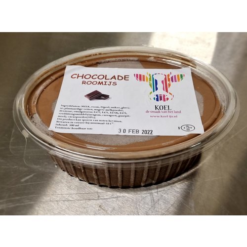 Koel IJs Roomijs Chocolade Extra Puur Koel IJs Roomijs Chocolade Extra Puur
