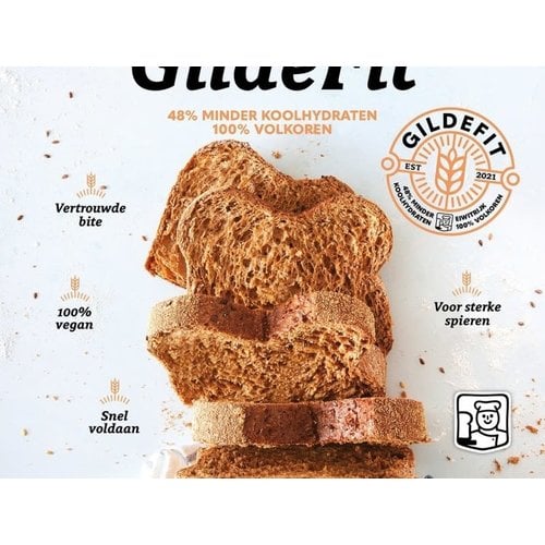 Echte Bakker Arjan Brood Gildefit 100% Vegan Echte Bakker Arjan Brood Gildefit 100% Vegan