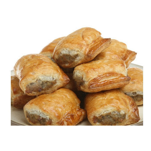 Echte Bakker Arjan Saucijzenbroodje Half Echte Bakker Arjan Saucijzenbroodje Half