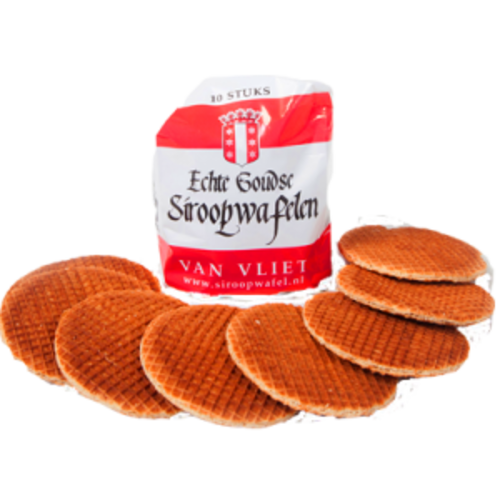 Echte Bakker Arjan Goudse Stroopwafels 10st Echte Bakker Arjan Goudse Stroopwafels 10st