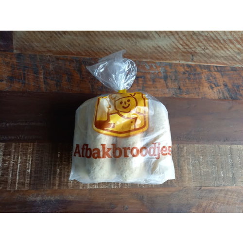 Echte Bakker Arjan Afbak Pistolets Bruin 6st Echte Bakker Arjan Afbak Pistolets Bruin 6st