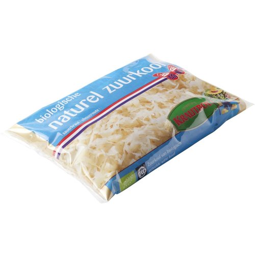 De Bio Groenteboer Zuurkool Bio 500gr De Bio Groenteboer Zuurkool Bio 500gr