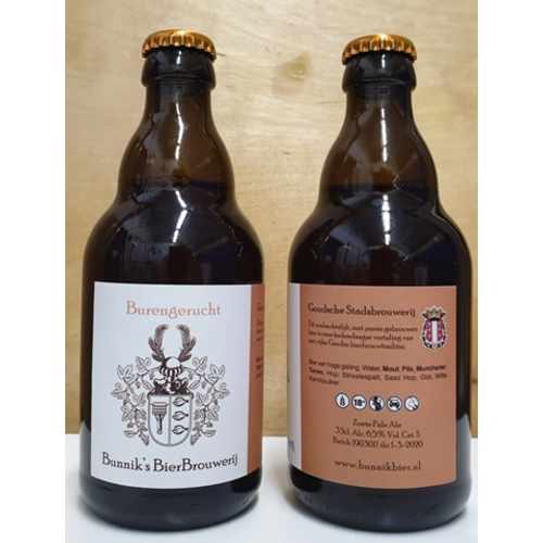 Bunnik's Bier Bunnik's Burengerucht Bier 7% Bunnik's Bier Bunnik's Burengerucht Bier 7%