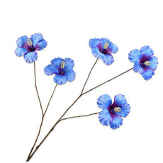 Vazen Atelier Hibiscus tak blauw 110 cm