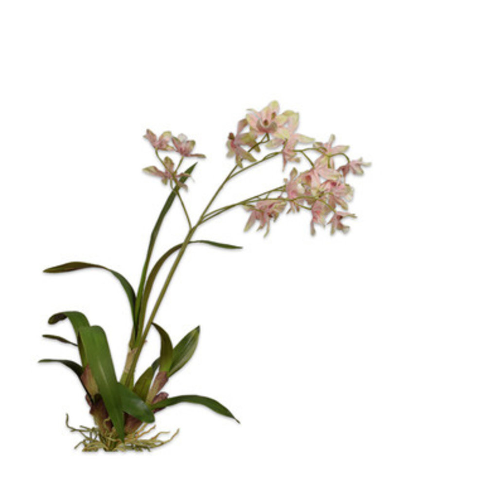 Vazen Atelier Orchidee roze/groen 83 cm