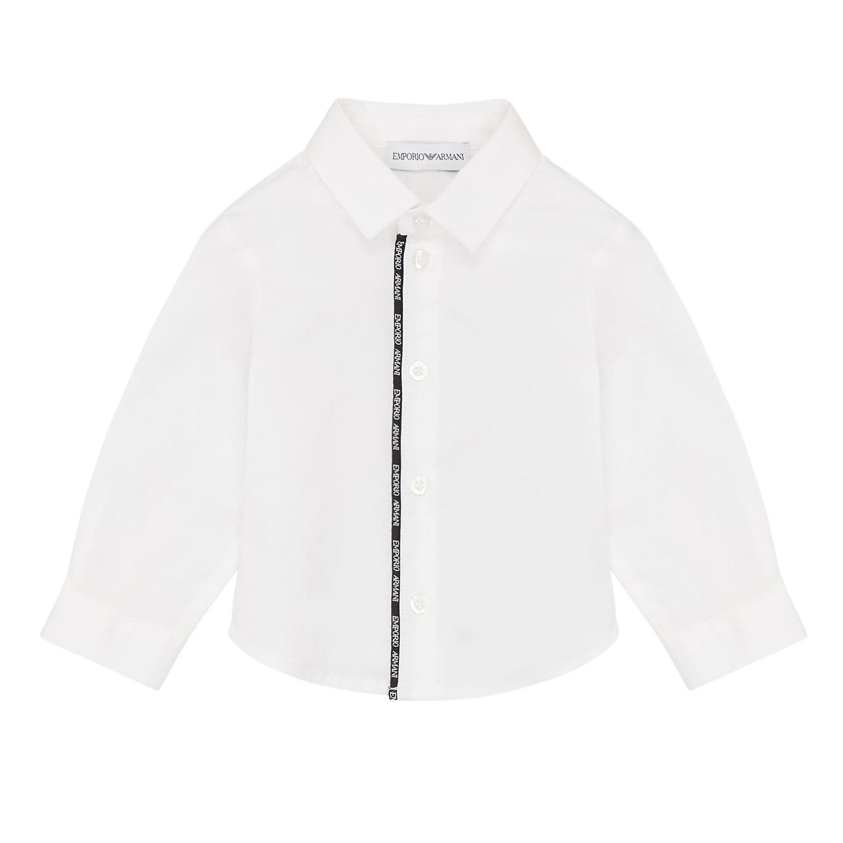ingewikkeld interview vice versa Emporio Armani wit blouse met logo - Lolly Pop Kindermode