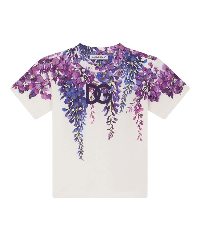 Dolce \u0026 Gabbana wit t-shirt met print 