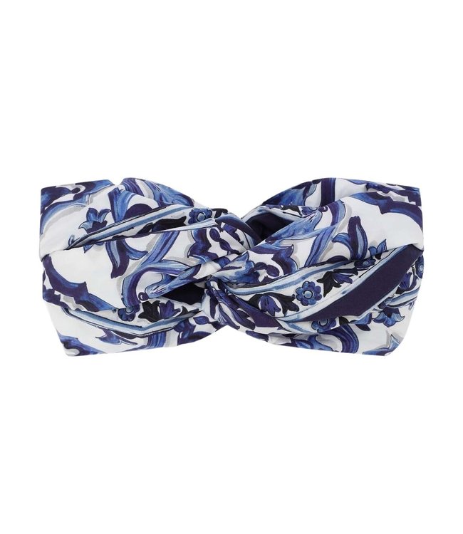 Dolce & Gabbana - Bandanna - Blu Mediterraneo - Tris Maioliche  -  Lolly Pop Kindermode