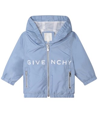 Givenchy Givenchy Windjack Met Kap lichtblauw H06064_790