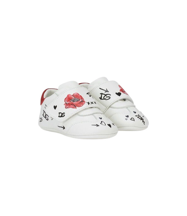 Dolce & Gabbana Dolce & Gabbana Classic Sneakers Scritte Bianco