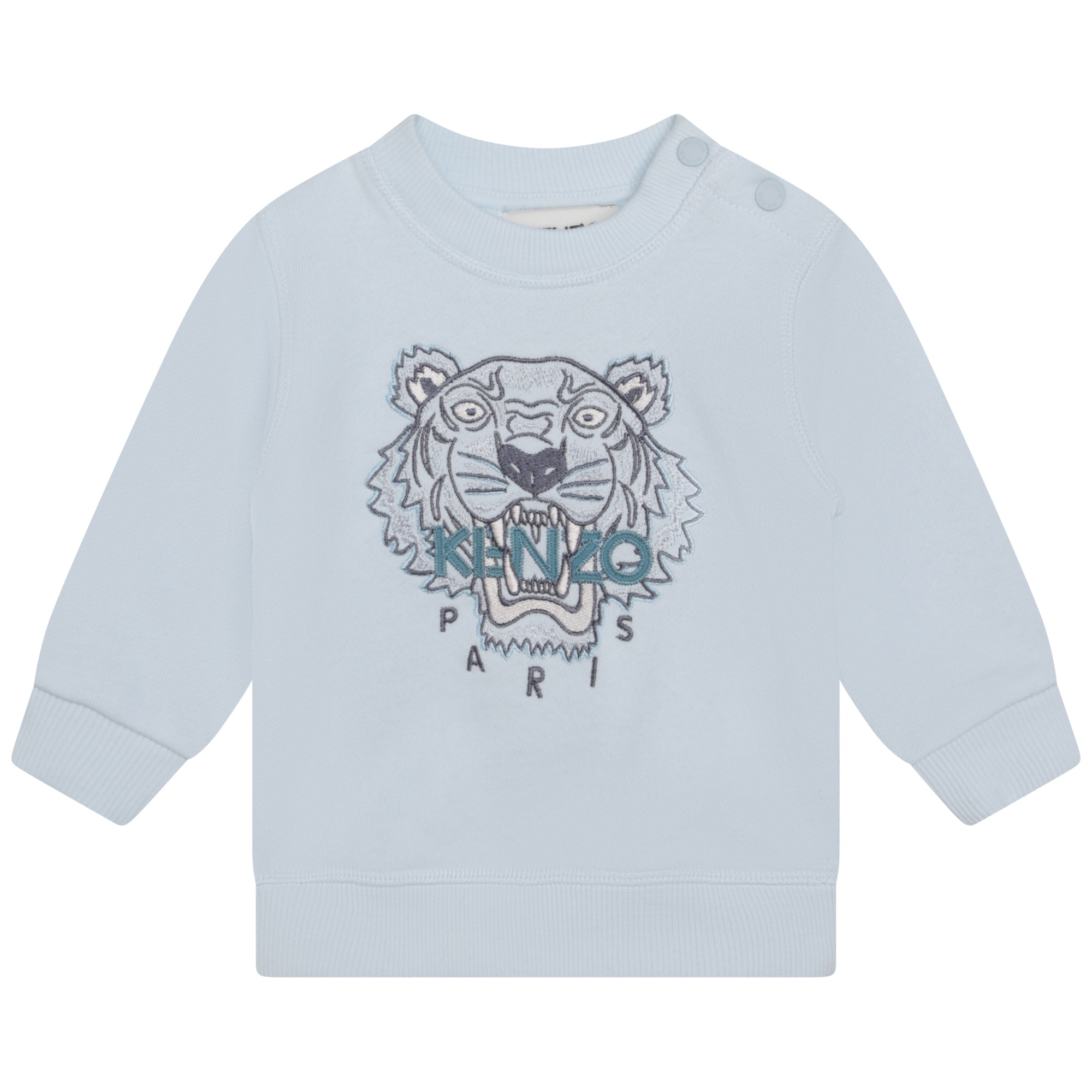 zonsondergang Historicus maat Kenzo Kids Sweater Licht Blauw K05485 - Lolly Pop Kindermode
