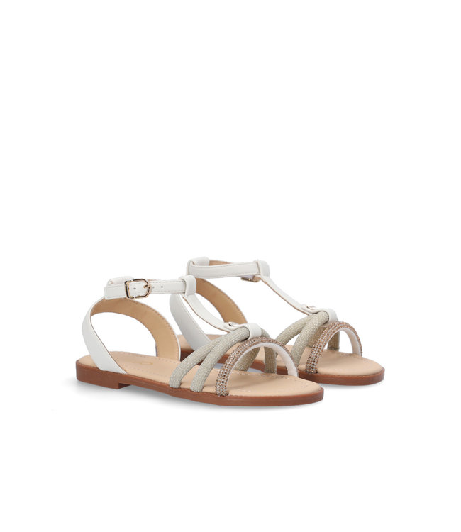 Liu Jo Liu Jo Sailor 513 Sandal Junior Milk Silver