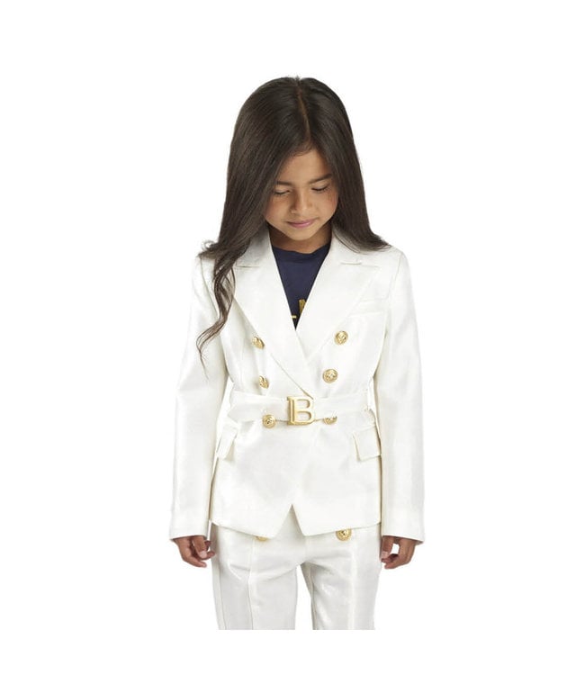 Balmain Balmain Suit Jacket Ivory