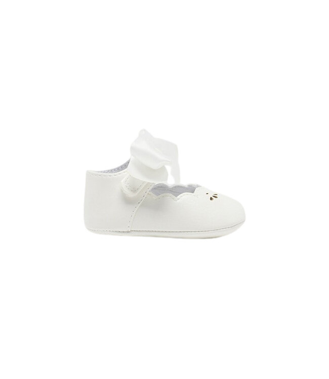 Mayoral Mayoral Bow Buckle Shoes White
