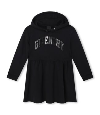 Givenchy Givenchy Jurk Met Kap Zwart H12310_09B