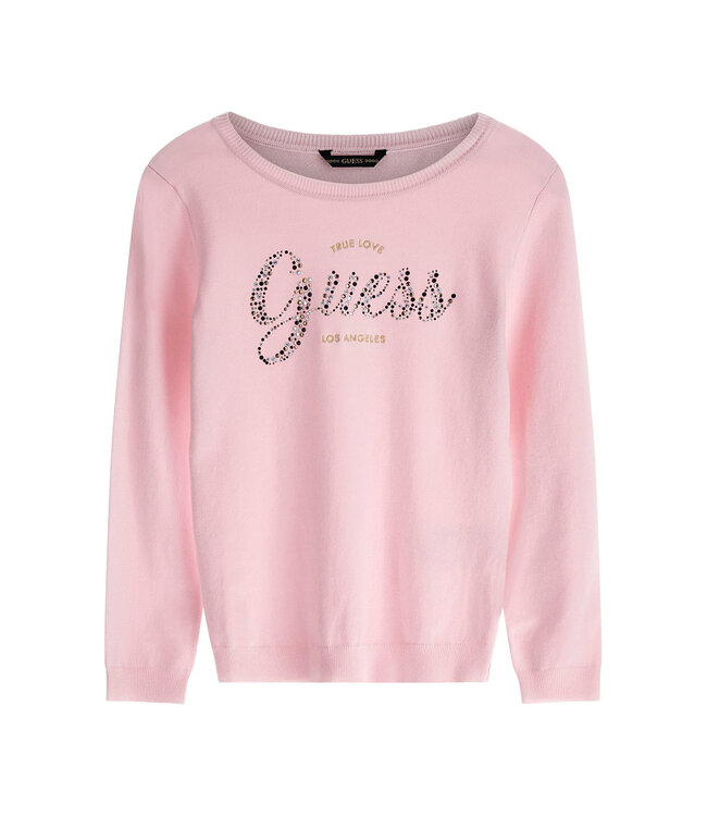 Guess Guess Long Sleeve Sweater Ballet Pink