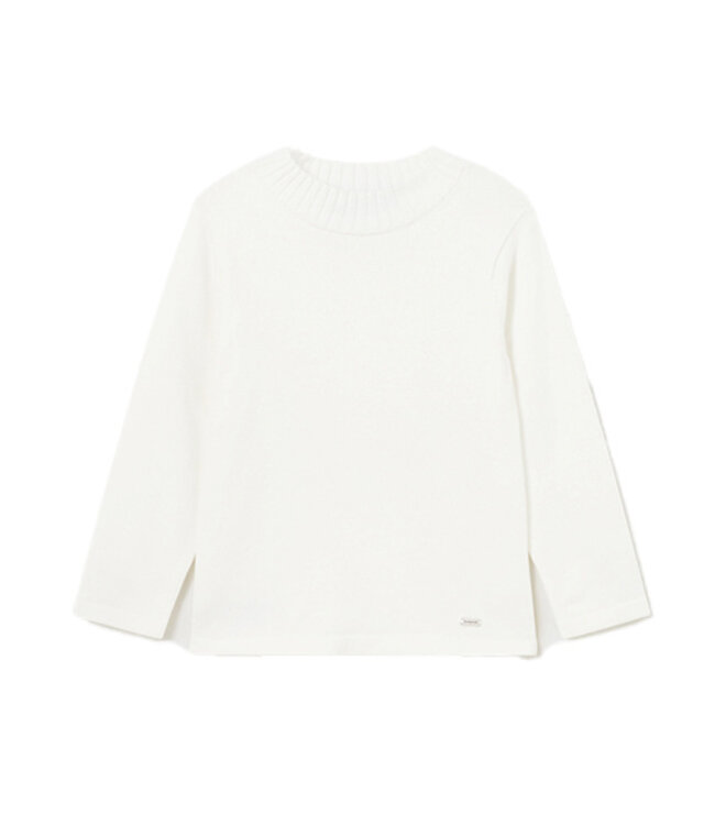 Mayoral Mayoral Knit Mockneck Natural 2004_55