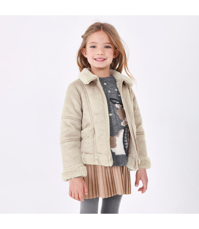 Mayoral Jacket Black 7411_77 - Lolly Pop Kindermode