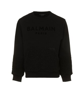 Balmain Balmain Sweatshirt Black BT4P40